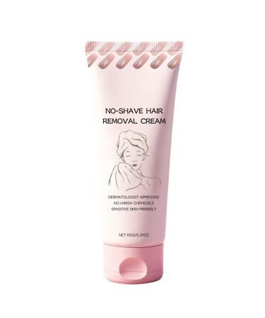 Jingmiger Body Hair Removal Cream - 150g Moisturizing Lotion for Hair Removal Gentle Fast-Acting Odorless Cream for Hair Removal - For Women and Teenagers Legs Thighs Underarms Chest