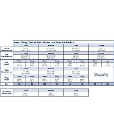 Buy SIGVARIS Men's ACCESS 920 Closed-Toe Knee-High Medical Compression Stockings 15-20mmHg Black LL - Large Long | International Shipping Available - Buy Online on GoSupps.com