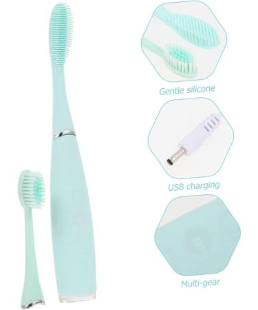 Beaupretty Waterproof Electric Toothbrush for Adults - Silicone Tooth Cleaning Device - Buy Online on GoSupps.com