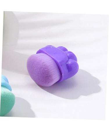 FOMIYES Cat Claw Foundation Brush Makeup Brush Blush Brush Portable Foundation Brush Portable Concealer Brush Foundation Applicator Brush Cat Paw Plastic No Trace Purple Travel - Buy Online on GoSupps.com