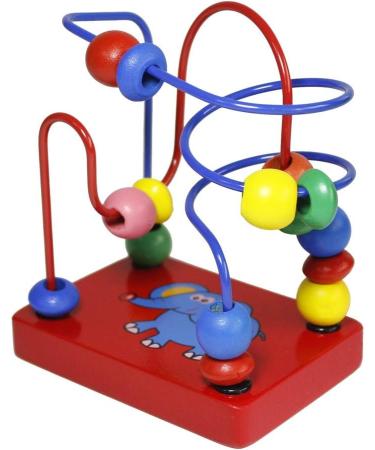 Oostifun Gobus Colorful Wooden Mini Beads Labyrinth Roller Coaster - Educational Toy Gift for Children | International Shipping Available - Buy Online on GoSupps.com