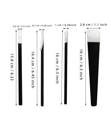 Pedicure Knife Set - 4 Pcs Stainless Steel Ingrown Toenail Tools for Foot Care - Buy Online on GoSupps.com
