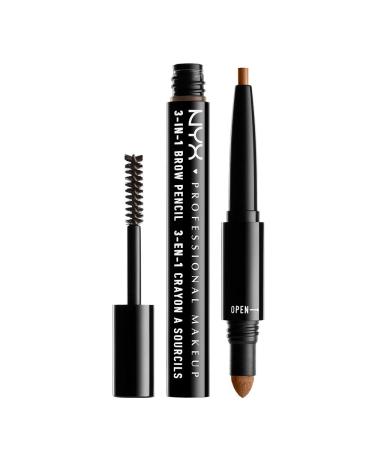 NYX 3-in-1 Brow Pencil-Caramel