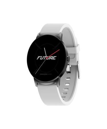 KS02 Non-Invasive Blood Glucose Test Smart Watch New Bluetooth Watch Built in NFC for Android & iOS (Color : White)