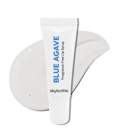 Skybottle Unscented Blue Agave Lip Balm Syrup Highly Moisturizing Lip Gloss Vegan Certified Jojoba Oil Soothes and Hydrates Nourishing Lip Treatment 0.3 Fl. Oz