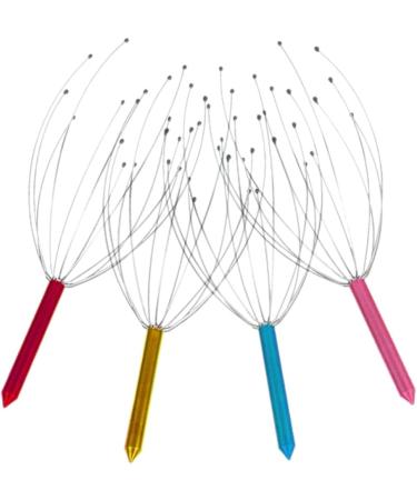 Minkissy 12-Piece Head Massage Claw Set - Dual Trigger Point Scalp Massager & Handheld Hair Care Tool for Relaxation & Stress Relief - Perfect for Home & Office Use - Buy Online on GoSupps.com