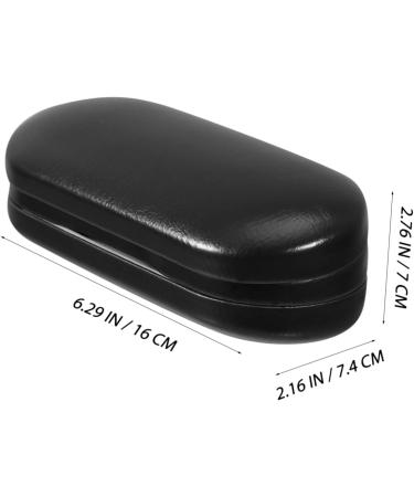 Solustrie Double-Layer Glasses Case & Contact Lens Container - Multi-Glasses Storage Box (16x7x5.5cm) - Hard & Soft Options for International Shipping - Buy Online on GoSupps.com