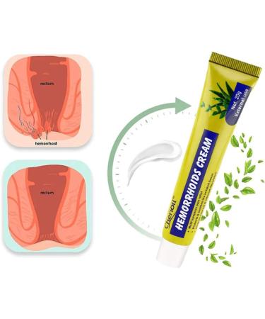 Natural Herbal Hemorrhoid Cream for Itch Relief - 4 Pack - Buy Online on GoSupps.com