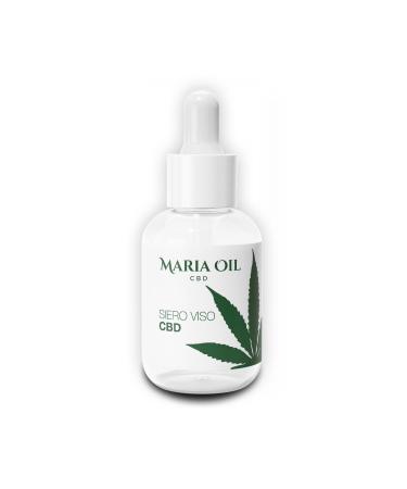 Face Serum with Hyaluronic Acid and CBD. Anti-Wrinkle Brightening Anti-Dark Spot and Anti-Aging Face Serum. Ideal as Eye Contour Cream and for Dermaroller. Organic Vegan and Made in Italy