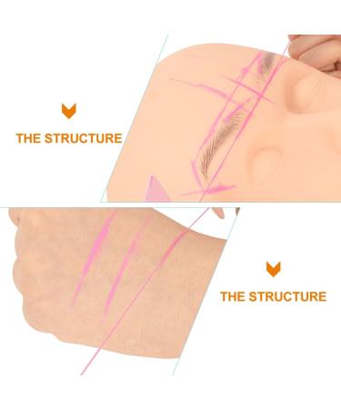 Healeved 4pcs Eyebrow Measurement Tool Eye Brow Corrector Eyebrow Measuring Tool Eyebrow Mapper Tool Pink - Buy Online on GoSupps.com