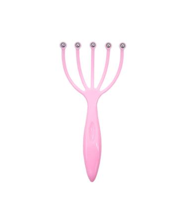 Generically stress massager hand massager can deepen the scalp and reduce massage tools and equipment for tense muscles (pink unit size) Unity size ROSE