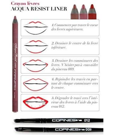 Copines Line Paris CRLCO302238 Waterproof Aqua Resist Liner Lip Pencil - Buy Online on GoSupps.com