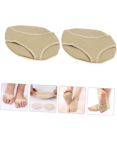 Healeved Metatarsal Pad Sleeve - 2pcs Hallux Sleeve Separator | Gel Forefoot Inserts & Insoles for Pain Relief | 9.8x7.2cm - Shop Now - Buy Online on GoSupps.com