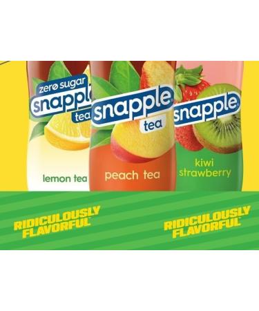 Snapple Naturally Flavoured Fruit Beverage Mango Madness 473mL 12-Count Mango Madness 1 Count (Pack of 12) - Buy Online on GoSupps.com