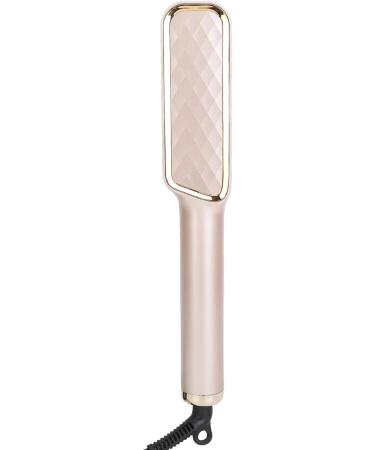 Hair Straightener Brush - 30s Fast Heat 35W Frizz Control Comb for All Hair Types | Rose Gold - Buy Online on GoSupps.com