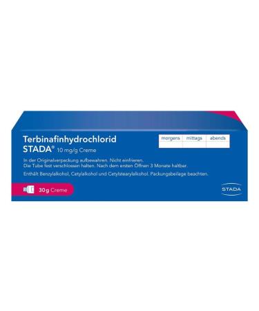 Buy Terbinafine Hydrochloride STADA 10 mg/g Cream 30g - Fast International Shipping - Buy Online on GoSupps.com