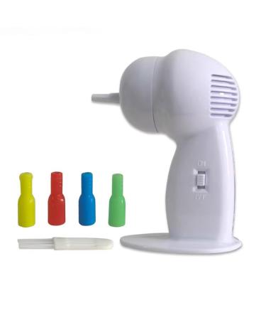 TOGEPP Ear Hygiene Vacuum - Silent Battery-Powered Tool for Wax & Moisture Removal
