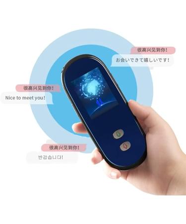 Translator Device Two Way Language Translator Device with Voice Portable Real Time Two-Way Photographing Translation Offline WiFi 2.4 Inch Touch Screen Support 41 Multi Languages Translator Needed - Buy Online on GoSupps.com