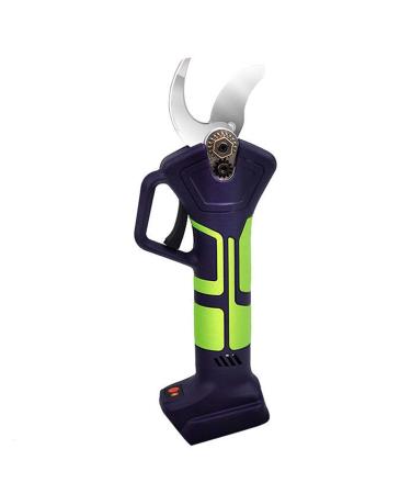 Cordless Electric Pruning Secateurs Portable Anti-Rust Sharp Blade 35Mm Cutting Diameter for Garden Fruit Tree Bushes Trimme Landscaping Green (Green