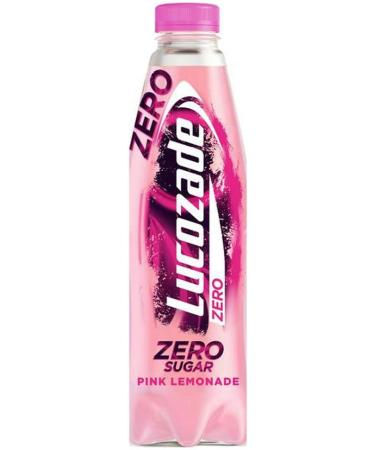 Lucozade Energy Zero Pink Lemonade 900ml - Refreshing Lemon Pink Flavor (1 Pack) - Buy Online on GoSupps.com