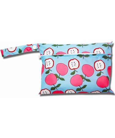 Egurs Wetbag Waterproof Reusable Diaper Bag - Nappy Bag (Apple) | Eco-Friendly & Compact 22x15cm - Buy Online on GoSupps.com