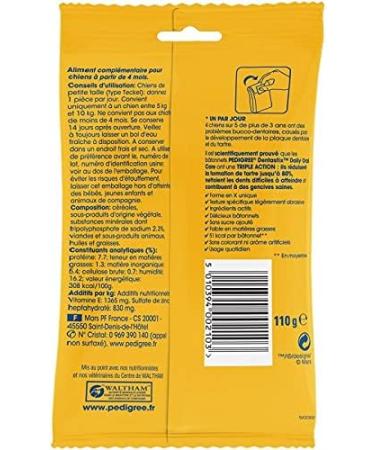 Pet Shop - Dentastix for Puppies and Small Dogs 110G - Pack of 4 - Free Shipping - Buy Online on GoSupps.com