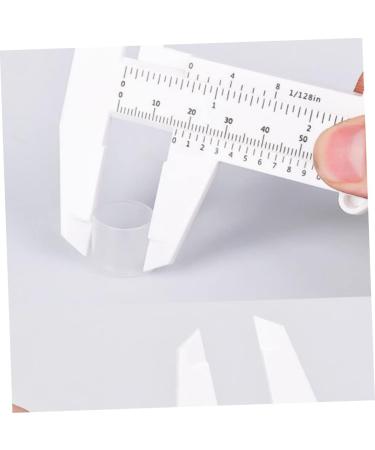 Healeved 6pcs Locating Rule Eyebrow Sliding Gauge Face Tools Eyebrow Double Scale Ruler Plastic 21x7.5cm Assorted Color - Buy Online on GoSupps.com