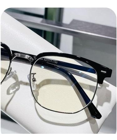 Trendy Blue Light Blocking Reading Glasses | Anti Glare Flat Light Mirror +300 Presbyopic Glasses for Comfortable Reading - International Shipping - Buy Online on GoSupps.com