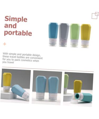 minkissy 2 Sets Silica Gel Bottle Travel Multifunction Set Bottle - Buy Online on GoSupps.com