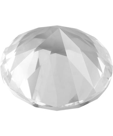 Nail Art Display Glass Crystal Diamond Hand Model Shooting Ornament Manicure Accessories (60 mm White) - Buy Online on GoSupps.com