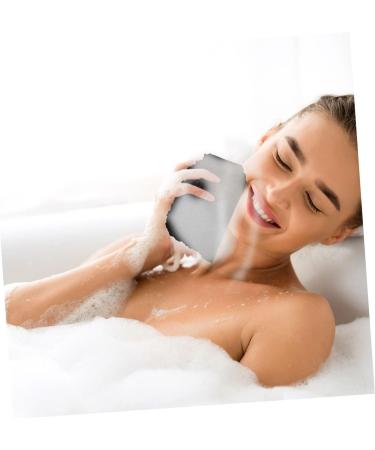 Healeved 20 Pcs Soap Foaming Shower Foaming Scrub Exfoliating Net Nylon Fiber Black - Buy Online on GoSupps.com