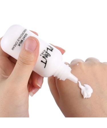 Goat Milk White Concealer Cream - Waterproof Makeup Base for Dark Circles & Blemishes - Buy Online on GoSupps.com