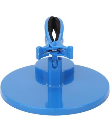 Nail Polish Bottle Holder Reclining Nail Polish Holder Smart Grip Tiltable Wide Base with Pinch Feet (Blue) - Buy Online on GoSupps.com