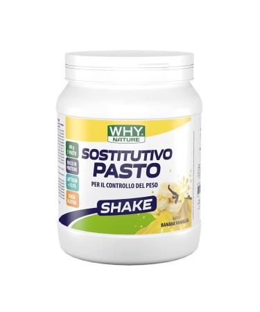 WHY NATURE Why Nature Pasto Shake Substitute Gusto Banana Vanilla 480g gluten free