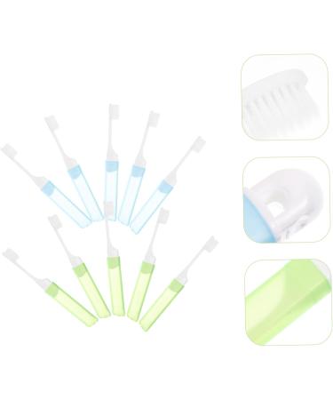 Healvian 20 STK Portable Travel Toothbrush Set - Soft Bristle Foldable Cleaning Brush for Daily Use - Buy Online on GoSupps.com