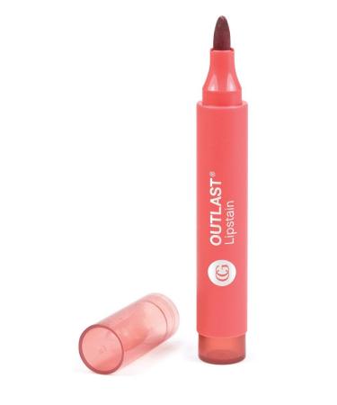 COVERGIRL Outlast Lipstain, Flirty Nude 435, 0.09 Ounce (Packaging May Vary) Water-Based Lip Color with Precision Applicator 0.09 Ounce (Pack of 1) Flirty Nude 435