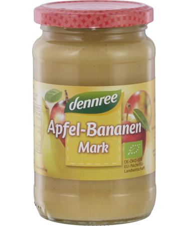 dennree dennree Organic apple and banana mix (2 x 360g)