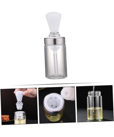 Zerodeko 1pc Oil Brush Bottle Glass Home Oil Bottle Barbecue Brush Kitchen Glass Oil Bottle Barbecue Oil Bottl Seasoning Oil Containers Cooking Oil Container Bbq Decanter White Plastic Seal 18X5X4CM White - Buy Online on GoSupps.com
