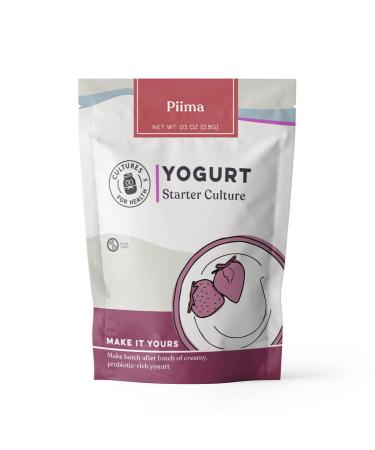 Cultures For Health Piima Yogurt Starter Culture | Make Your Own Yogurt At Home In 2 Days Or Less | Versatile Creamy Yogurt Full Of Probiotics | Gluten Free, Non-GMO