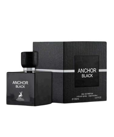 Maison Alhambra Anchor Black Eau de Parfum Spray for Men 3.4 Ounce