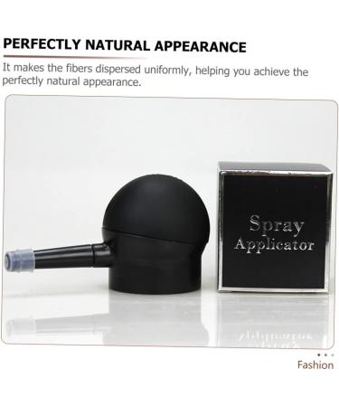 FRCOLOR Hair Building Fibers 3 Pcs Silicone Nozzle Powder Spray Bottle Hair Fiber Sprayer Barber Supplies Sprinkler Modeling - Buy Online on GoSupps.com