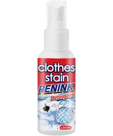 Clothes Stain Remover - 100ml Ink Remover Spray - Portable Instant Spot Remover Laundry Stain Remover for Carpet Laundry Fabric Clothes Fiberglass Pochy - Buy Online on GoSupps.com