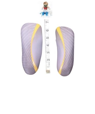 Dr A-Z Kiddos Shoe Insert Orthotic Inserts for Shoes Insoles  Height Increase Inserts for Kids  Insole Orthotics for Children  Arch Support Shoe Insert to Relieve Feet Fatigue  Length Size 6 inches