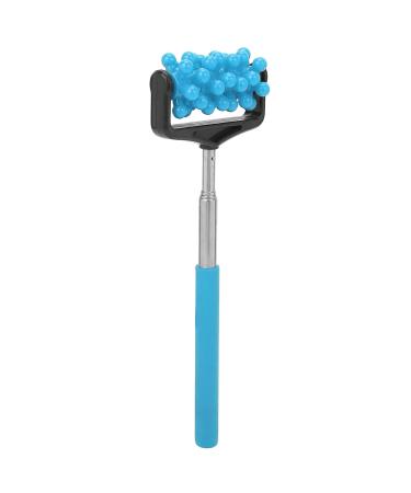 Verdant Touch Adjustable Back Roller Telescopic Back Muscle Roller Adjustable Massager for Back Head and Arms Sky Blue