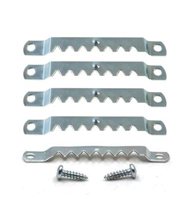 10 Pack - Large Sawtooth Hangers with Screws - Canvas Hanger - Sawtooth Hanger