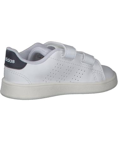 Adidas Unisex Kids Advantage Cf I Sneaker - Child UK 2 - Ftwr White/Legend Ink/Cloud White - Buy Online on GoSupps.com