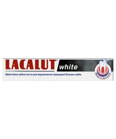 Lacalut White 75ml/2.5oz Madical Grade Toothpaste (2 Value Pack) by Lacalut - Buy Online on GoSupps.com