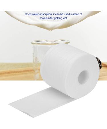 Pure Cotton Cleaning Towels - Soft Dense Disposable & Dual-Use (Moist & Dry) - 18m 1 Roll - Ideal for Home & Travel - Buy Online on GoSupps.com