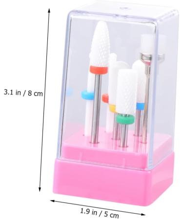 minkissy 1 Set Nail Diamond Drill Bits Nail Polishing File Bit Heads Ceramic Nail Drill Bit Nail Polisher Drill Bits Nail Grinding Head Nail Drill Bits Ceramic Tools Nail Clippers Manicure 3 3 6cm Assorted Color As Shown 6 - Buy Online on GoSupps.com