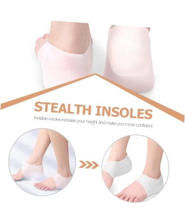 Didiseaon Height Increasing Insoles - Invisible Sock Pads for Men & Women | Comfortable Heightening Solution - Buy Online on GoSupps.com
